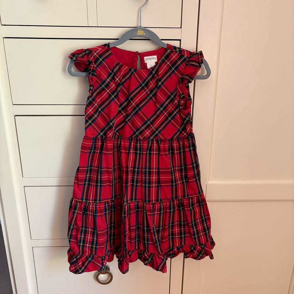 J. Crew Plaid Kids Dress